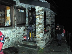 Aufbruch morgens um 3:45 Uhr